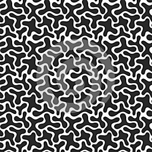 Black and white spotty background