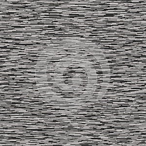 Black and white square heather seamless pattern. Melange vector texture