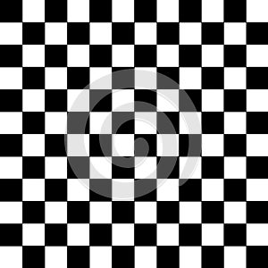 Black and White Squares pattern background icon great for any use. Vector EPS10.