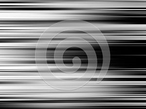 Black and white stripe abstract background. Motion lines effect. Grayscale fiber texture backdrop and banner.