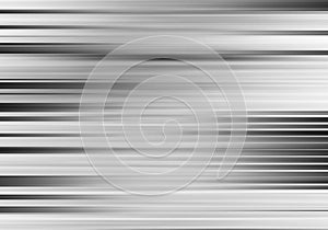 Black and white stripe abstract background. Motion lines effect. Grayscale fiber texture backdrop and banner.