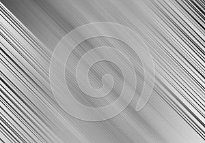 Black and white stripe abstract background. Motion lines effect. Grayscale fiber texture backdrop and banner.