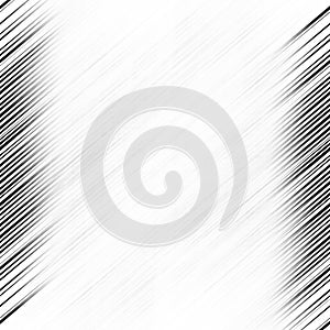 Black and white stripe abstract background. Motion lines effect. Grayscale fiber texture backdrop and banner.