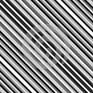 Black and white stripe abstract background. Motion lines effect. Grayscale fiber texture backdrop and banner. Monochrome