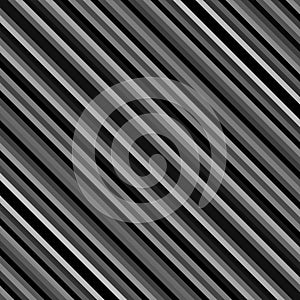 Black and white stripe abstract background. Motion lines effect. Grayscale fiber texture backdrop and banner. Monochrome