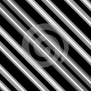 Black and white stripe abstract background. Motion lines effect. Grayscale fiber texture backdrop and banner. Monochrome