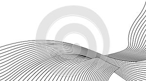 Black and white stripe line abstract graphic background