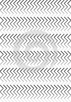 Black & White Stripes pattern