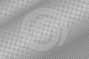 Black white subtle diagonal dotted gradient. Half tone background. Micro dotted halftone.