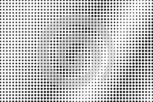 Black white subtle diagonal dotted gradient. Half tone background.