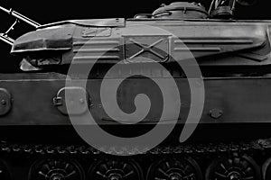 Black and white tank profile photo.