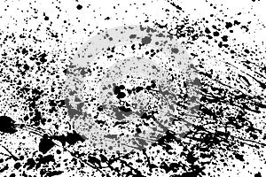 black and white texture background, colour paint splash