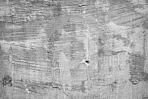 Black and White Texture of dirty gray concrete wall as an abstract background, Concrete als Hintergrund