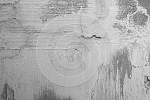 Black and White Texture of dirty gray concrete wall as an abstract background, Concrete als Hintergrund