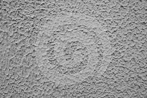 Black and white texture of plastered wall