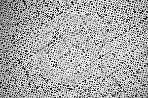 Black and white texture of recyclable logo