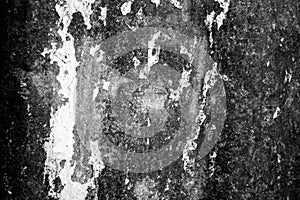 Black and white texture of rusty steel plate