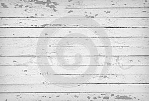 Black and white texture of wooden planks