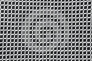 Black and white textured checkered fabric