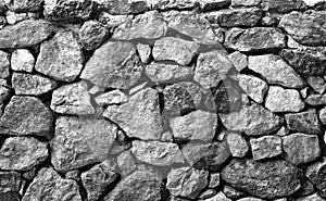 Black and white tone,pattern beauty of black stone background