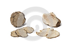 Black and white truffle