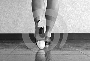 Black and white version of Close up of the The Tap of A Tapper