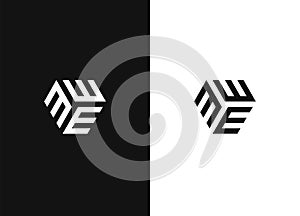 Black white version of the design element