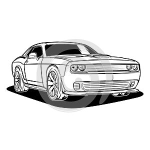 Challenger SRT Hellcat