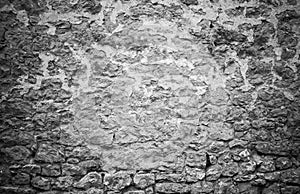Black and white weathered wall detail 6
