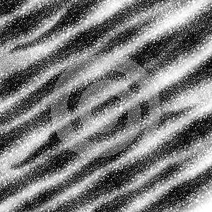 Black white wild fun zebra animal print bling texture background