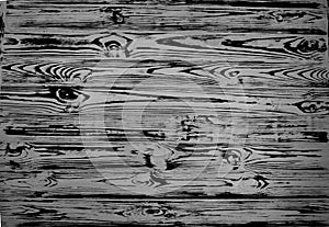 Black and white wood plank texture for background. Grunge Wood texture. Background design
