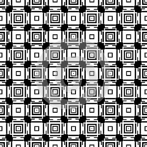 Black and whiteseamlesss pattern vector file