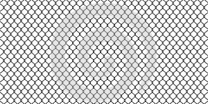 Black wire mesh isolated on white background, barrier net, wire net metal wall, barbed wire fence, black grid for backdrop, fence