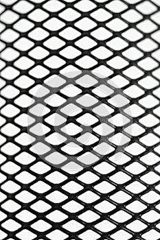 Black wire mesh pattern