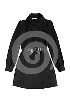 Black woman coat