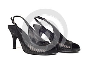 Black Women's High-Heel Shoes 2