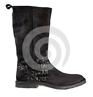 Black womenstyle boot