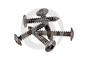 Black wood screws