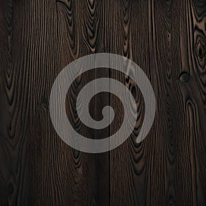 Black wooden planks background - ai generated image