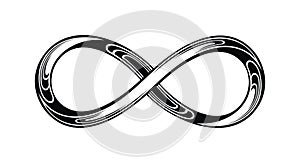 Infinity loop logo icon