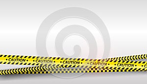 Black and yellow stripes set. Warning tapes. Danger signs. Caution ,Barricade tape, Do not cross, police, scene barrier