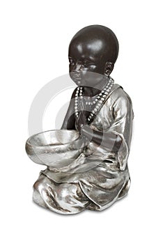 Black young buddha