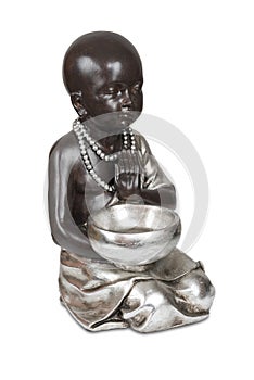 Black young buddha