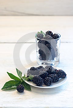 Blackberries - wild berry