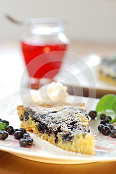 Blackberry cake