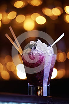 Blackberry cocktail