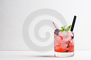 Blackberry cocktail