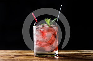 Blackberry cocktail