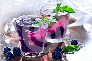 Blackberry drink