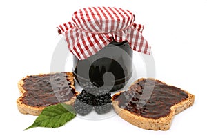 Blackberry marmalade photo